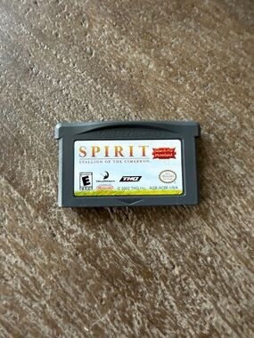 Nintendo Game Boy Advance Spirit: Stallion of the Cimarron - Tested & Working